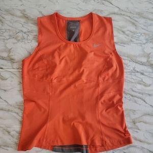 Nike Orange DRI-FIT Tank Top L